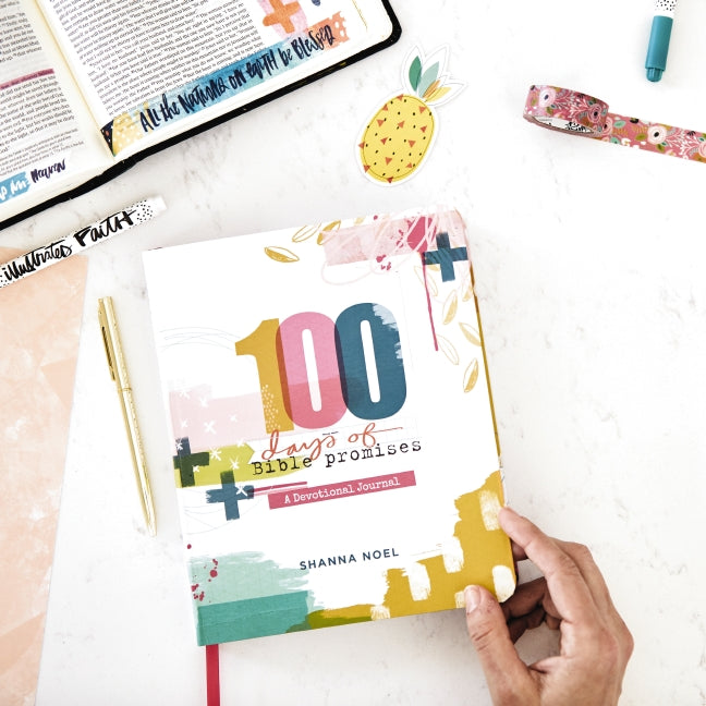 100 Days of Bible Promises: A Devotional Journal (100 Daily Devotions with Bible Verses, Journaling Space, and Prayers)