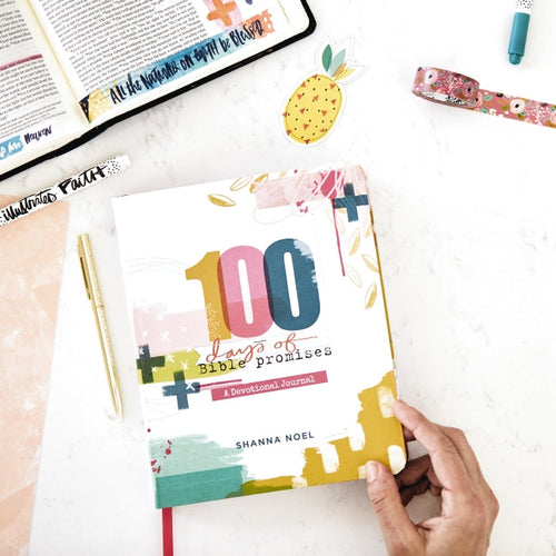 100 Days of Bible Promises: A Devotional Journal (100 Daily Devotions with Bible Verses, Journaling Space, and Prayers)