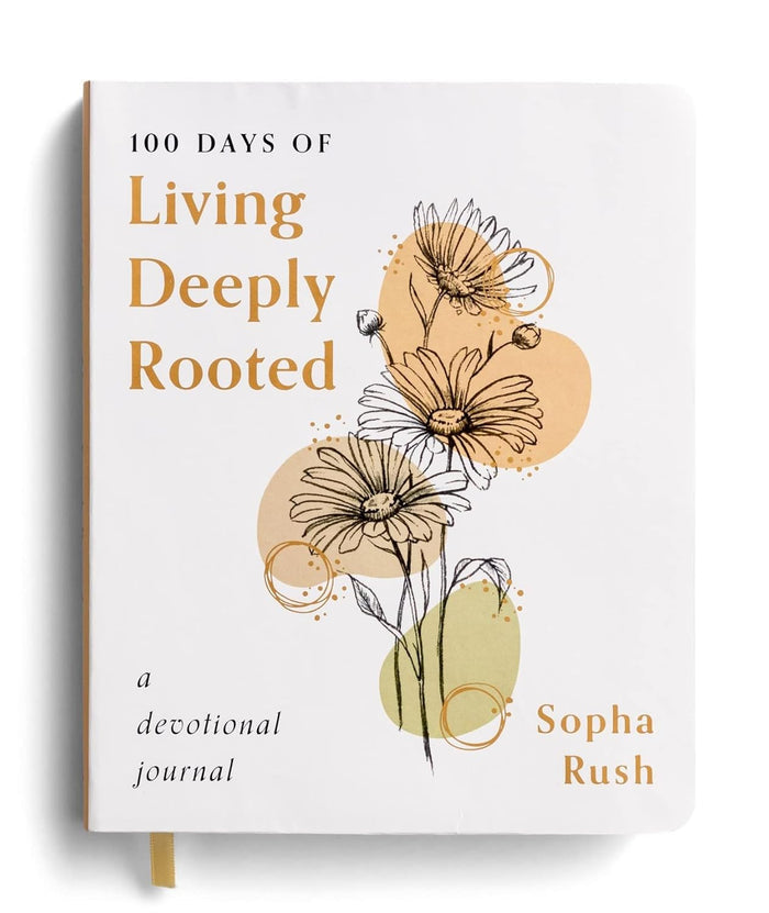 100 Days of Living Deeply Rooted: A Devotional Journal (100 Daily Devotions with Bible Verses, Journaling Space, and Prayers)