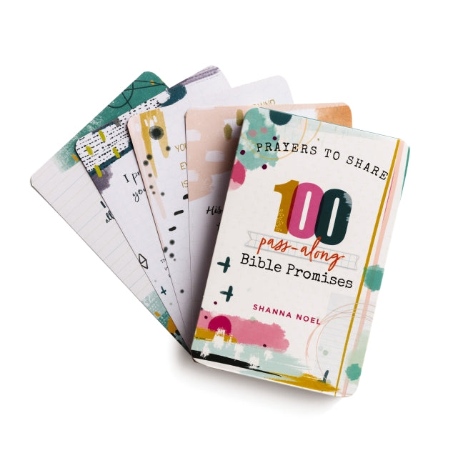 100 Pass-Along Bible Promises: Prayers to Share (Shareable Messages of Encouragement with a Prayer, Scripture, and Inspirational Quote)