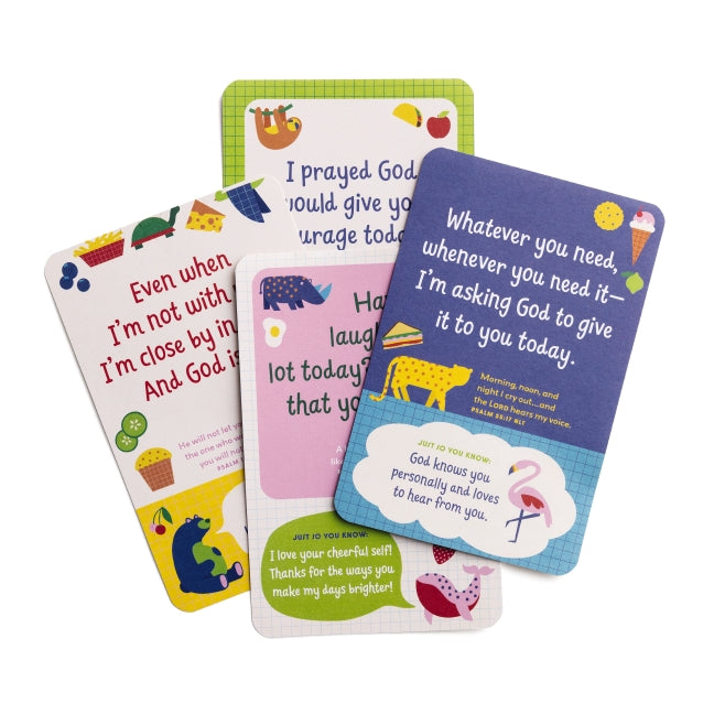 100 Pass-Along Lunch Box Notes for Kids: Prayers to Share (Shareable Messages of Encouragement with a Prayer, Scripture, and 'Just So-You-Know' Affirmations)