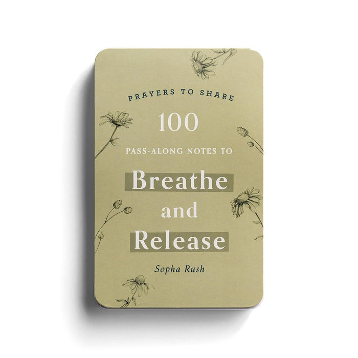 100 Pass-Along Notes to Breathe & Release: Prayers to Share (Shareable Messages of Encouragement with a Prayer, Scripture, and Inspirational Quote)