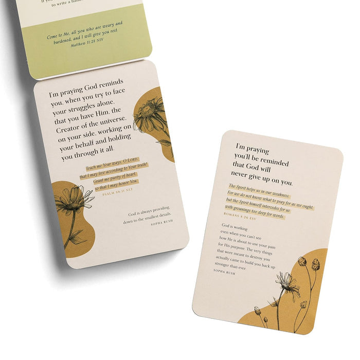 100 Pass-Along Notes to Breathe & Release: Prayers to Share (Shareable Messages of Encouragement with a Prayer, Scripture, and Inspirational Quote)