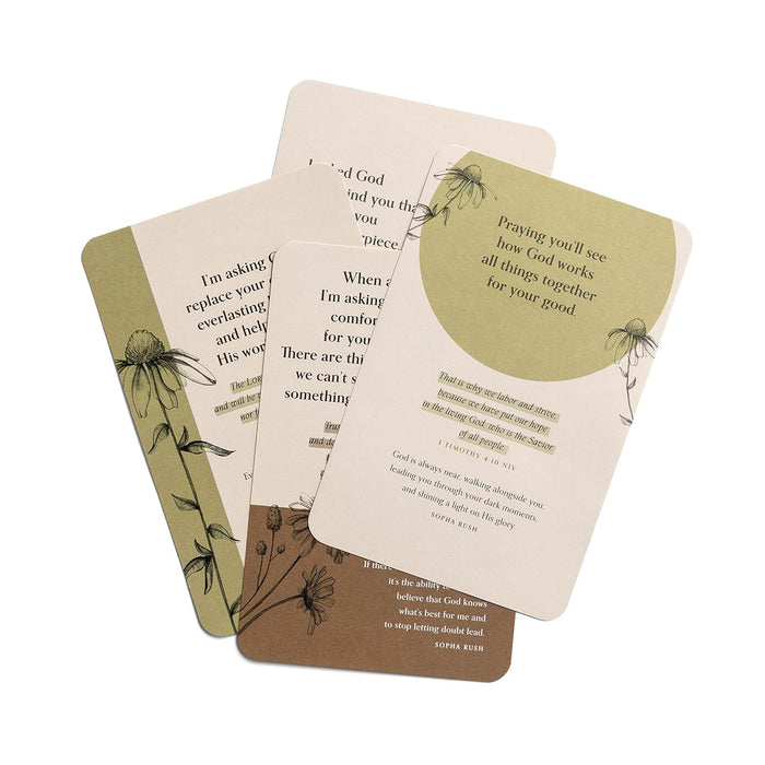 100 Pass-Along Notes to Breathe & Release: Prayers to Share (Shareable Messages of Encouragement with a Prayer, Scripture, and Inspirational Quote)