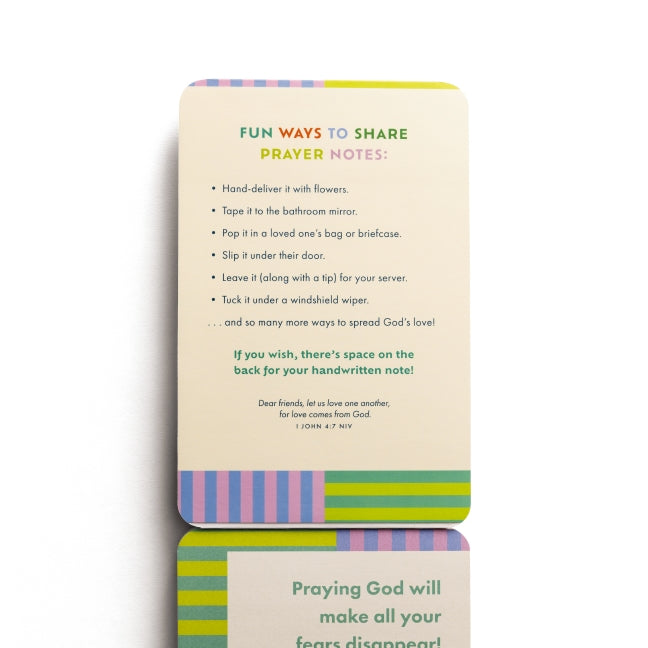 100 Pass-Along Notes to Love One Another: Prayers to Share (Shareable Messages of Encouragement with a Prayer, Scripture, and Inspirational Quote)