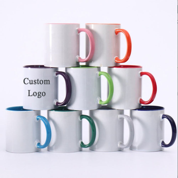 11 oz Keramiktasse für Sublimationsdruck, Weiß