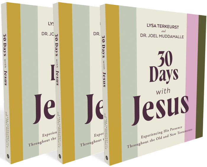 30 Days with Jesus 3-Pack Bundle