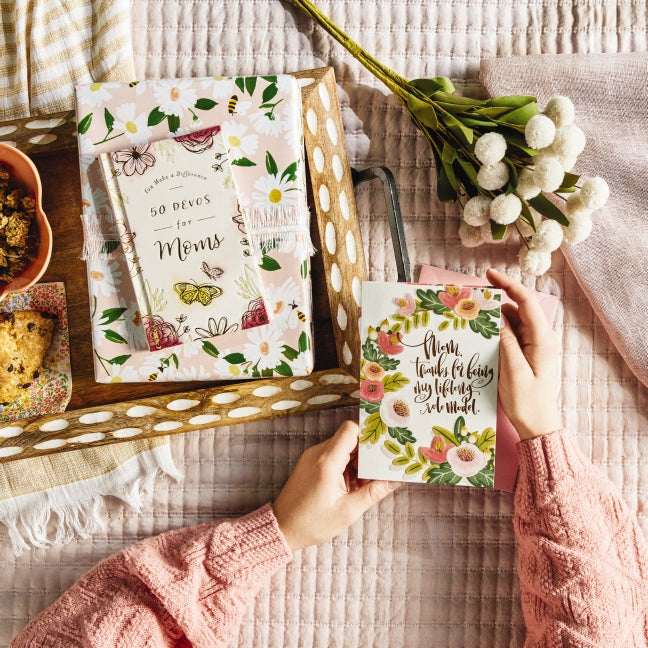50 Devos For Moms: A 50-Day Devotional to Encourage and Uplift Mothers – The Perfect Inspirational Gift for Christian Women