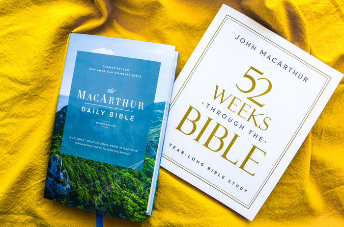 52 Weeks Through the Bible Study Guide + Bible