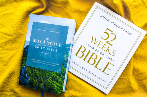 52 Weeks Through the Bible Study Guide + Bible