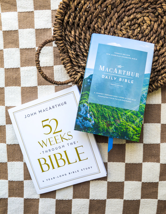 52 Weeks Through the Bible Study Guide + Bible