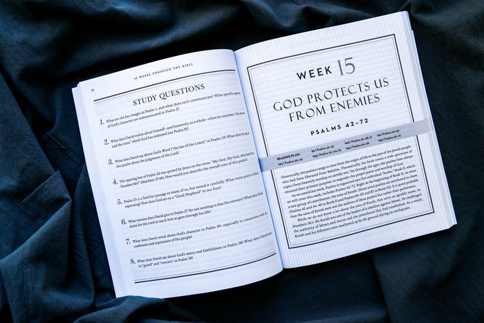 52 Weeks Through the Bible Study Guide + Bible