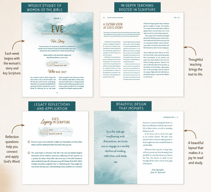 52 Weeks with Women of the Bible: A Bible Study Guide