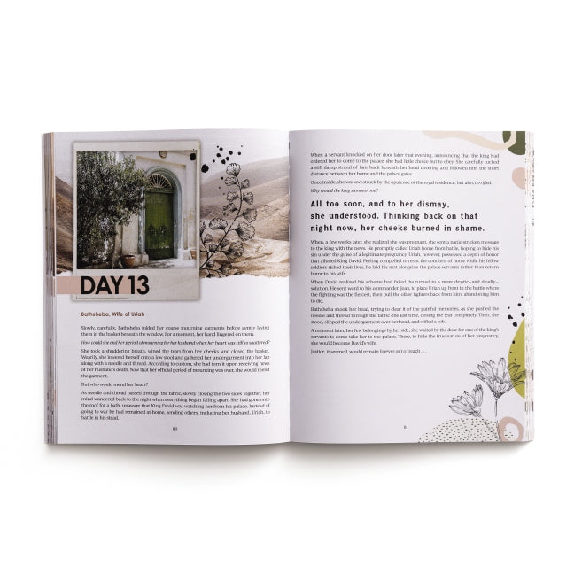 A 30-Day Journey with Women of the Bible: A Devotional Guide with Scripture Readings and Journal Prompts) – Perfect Gift for Christian Women