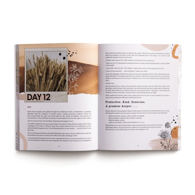 A 30-Day Journey with Women of the Bible: A Devotional Guide with Scripture Readings and Journal Prompts) – Perfect Gift for Christian Women
