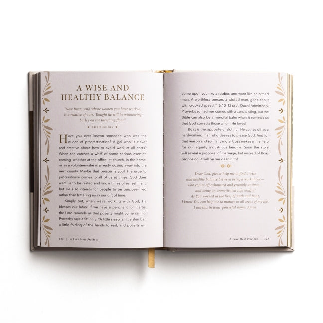 A Love Most Precious: 90 Devotions on the Book of Ruth