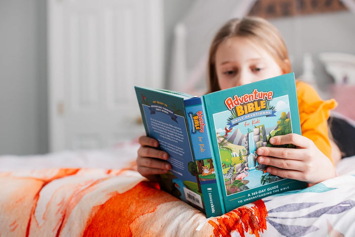 Adventure Bible Daily Devotional for Kids: A 365-Day Guide to Understanding the Bible