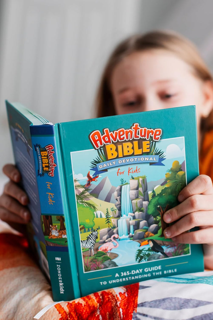 Adventure Bible Daily Devotional for Kids: A 365-Day Guide to Understanding the Bible