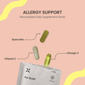PlexusDx Allergy Support personalized daily supplement pack for immune balance and allergy response