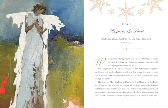 Anne Neilson's Christmas Angels: Devotions and Art of Hope and Joy for the Advent Season (A 28-Day Devotional) – The Perfect Christian Holiday Gift for Women
