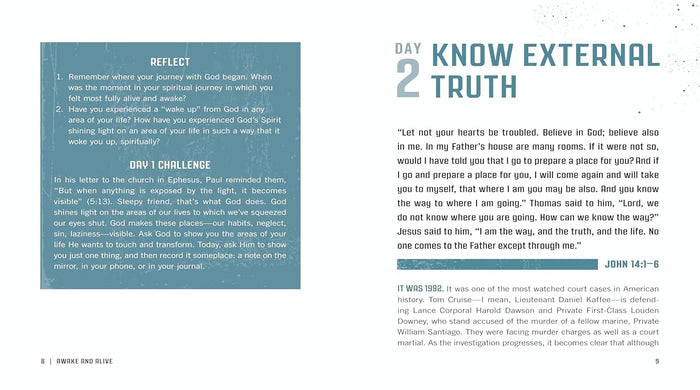Awake and Alive: A 30-Day Challenge to Revive Your Faith (A Daily Devotional)