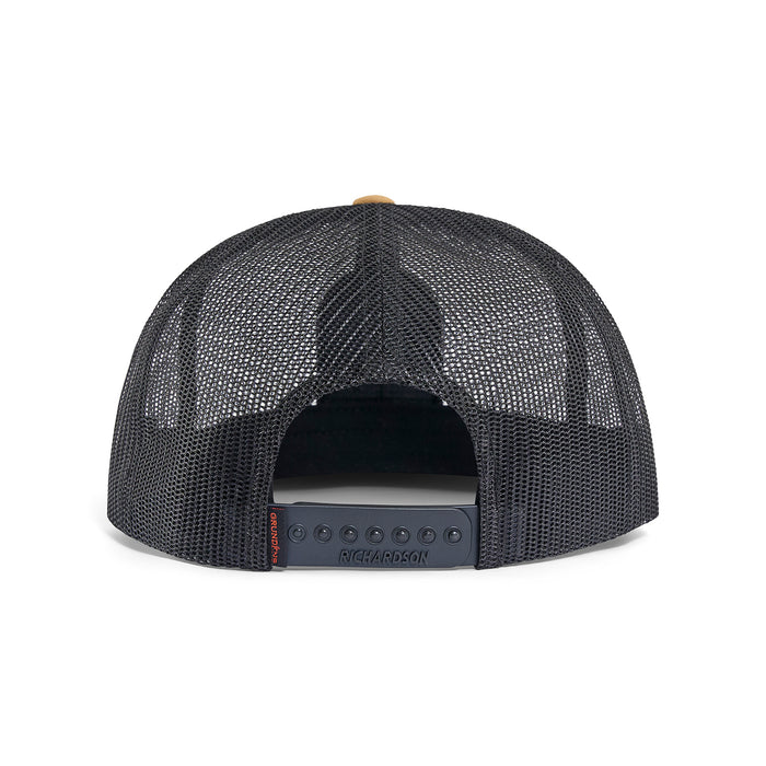 Regnkläder Rope Trucker Whiskey Front View – Grundens