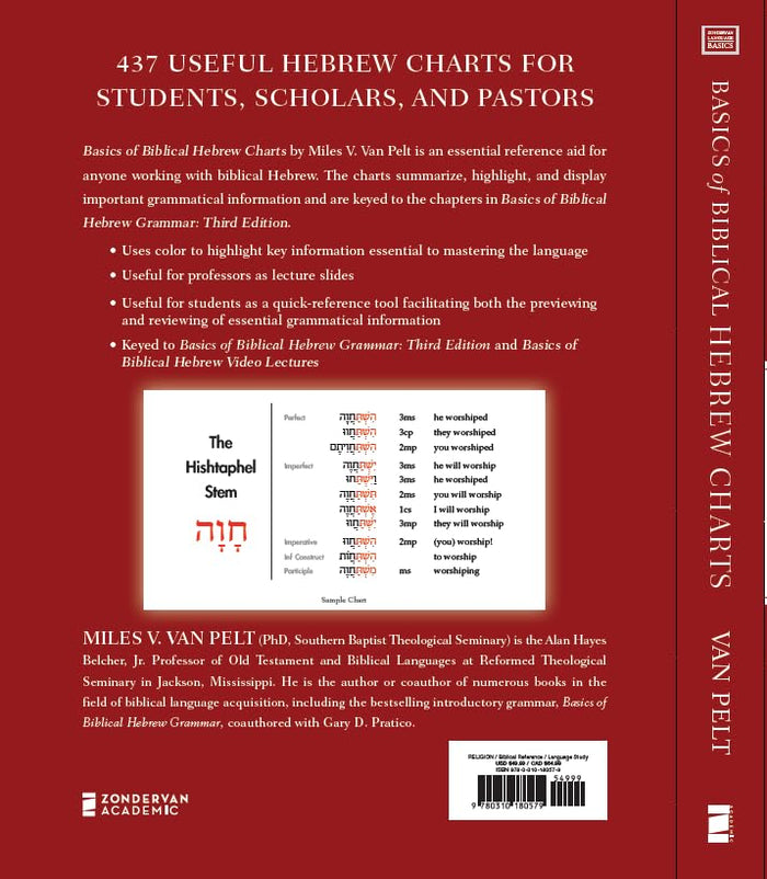 Basics of Biblical Hebrew Charts
