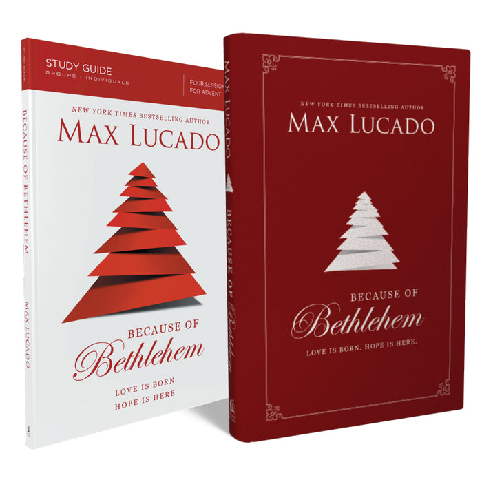 Because of Bethlehem Book + Study Guide Bundle