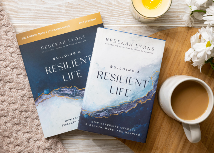 Building a Resilient Life Book + Bible Study Guide Bundle