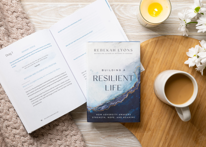 Building a Resilient Life Book + Bible Study Guide Bundle