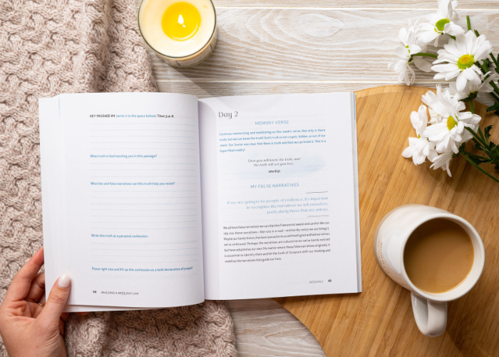 Building a Resilient Life Book + Bible Study Guide Bundle