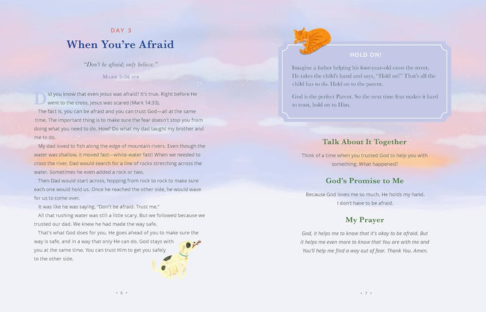 Calm Thoughts for Kids: 90 Devotions for Anxious Days
