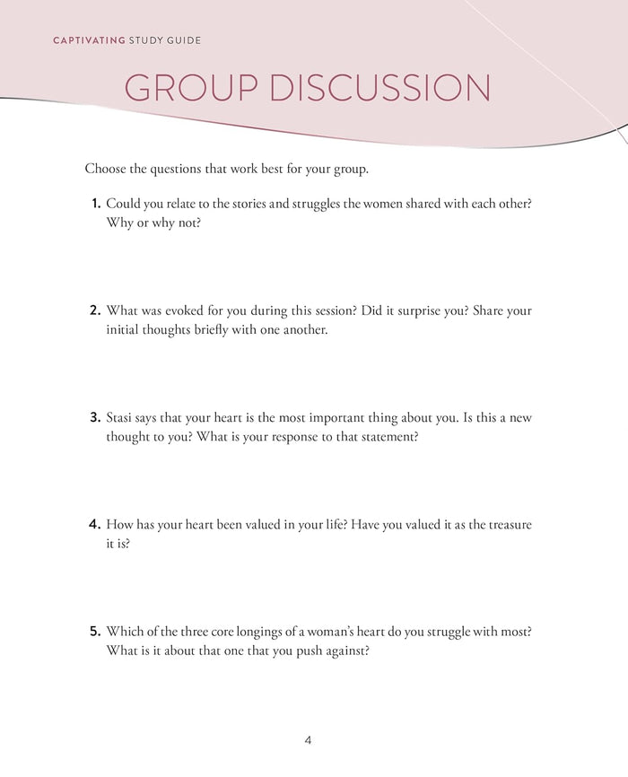 Captivating Bible Study Guide plus Streaming Video, Updated Edition: Unveiling the Mystery of a Woman's Soul