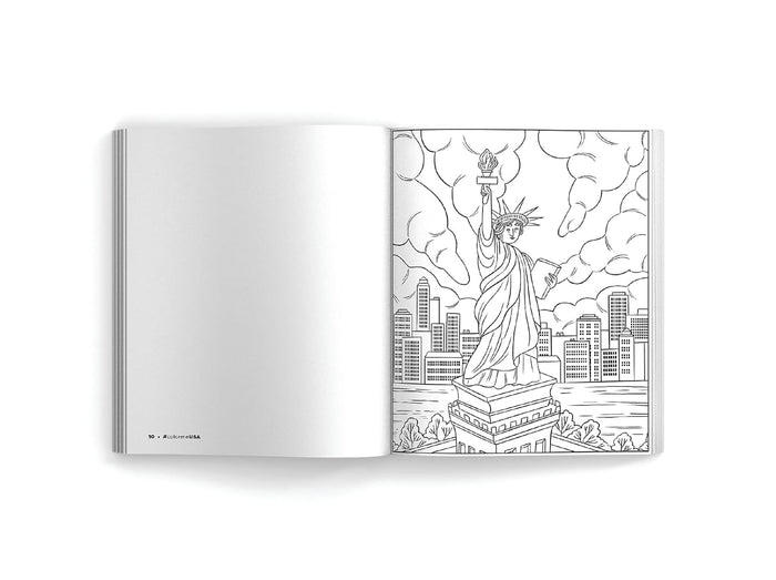Color Me USA: A Celebratory Coloring Book
