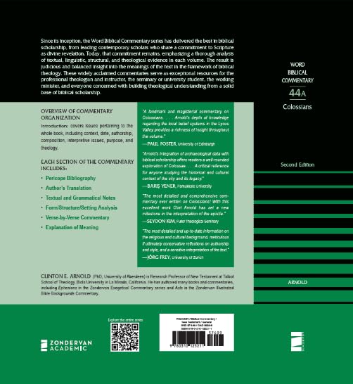 Colossians, Volume 44A: Second Edition