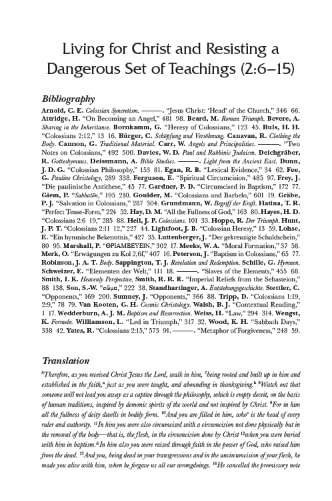 Colossians, Volume 44A: Second Edition
