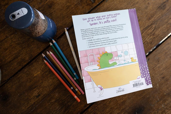 Cozy Critters Coloring Book: What We Were Up to While You Were Out