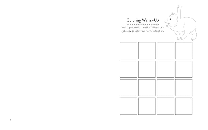Cozy Critters Coloring Book: What We Were Up to While You Were Out