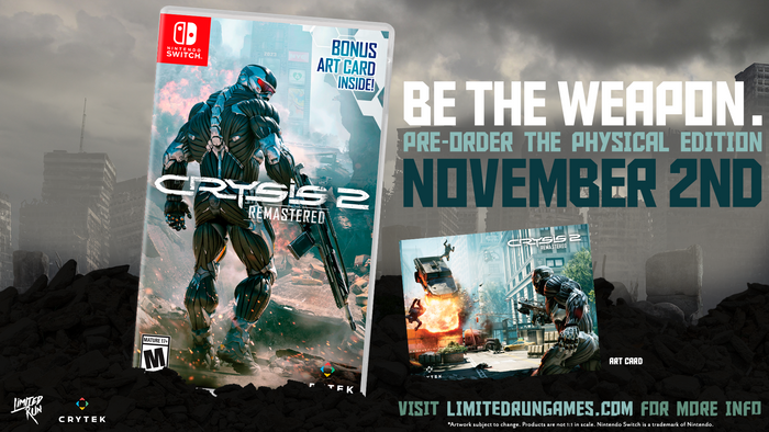 Crysis 2 Remastered (Switch) Limited Run