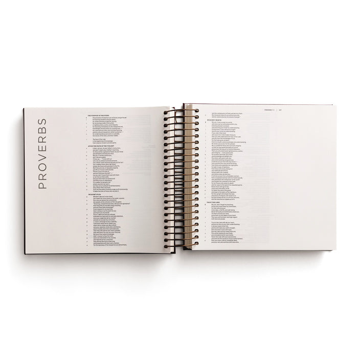 CSB, Spiral-bound Illustrating Bible, Leathersoft Spiral, Cranberry: Draw, Write, and Reflect Your Way Through Scripture