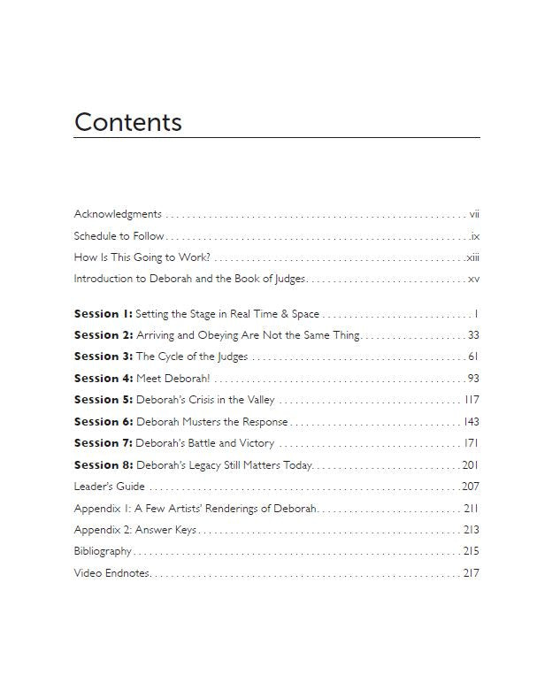 Deborah Bible Study Guide plus Streaming Video: Unlikely Heroes and the Book of Judges