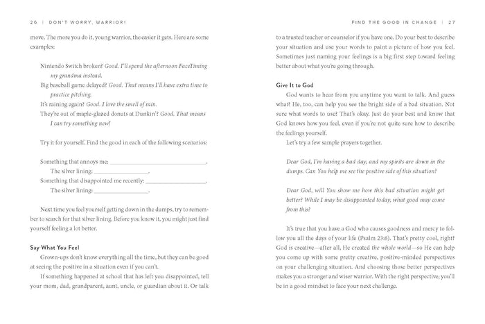Don't Worry, Warrior!: 10 Strategies to Battle Anxiety Using Practical Tools from God's Word
