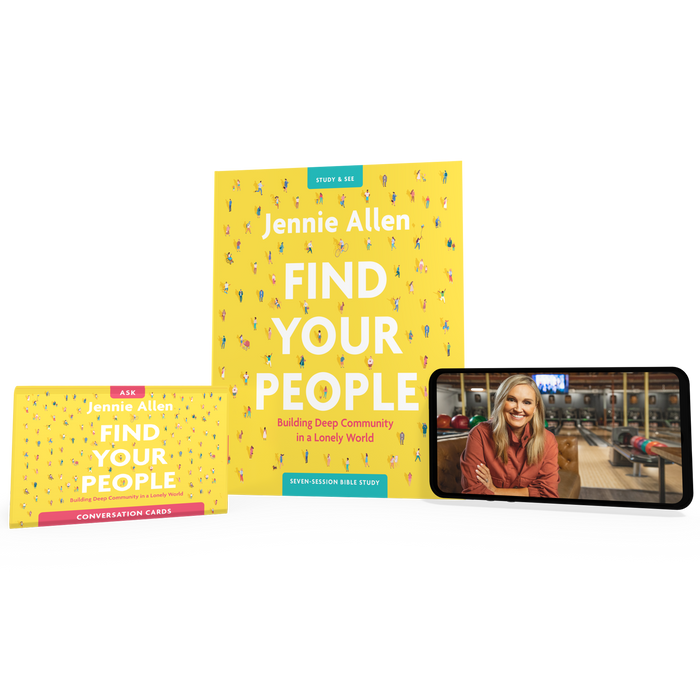 Find Your People Study Guide + Conversation Cards Bundle