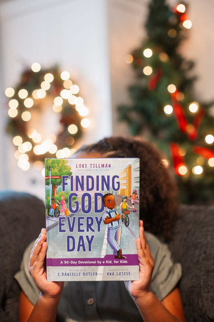 Finding God Every Day: A 90-Day Devotional by a Kid, for Kids