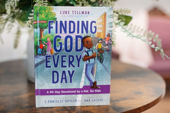 Finding God Every Day: A 90-Day Devotional by a Kid, for Kids