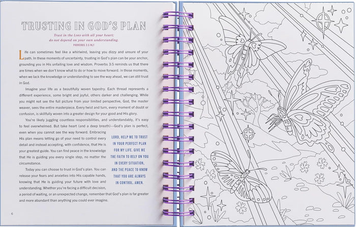 Finding Peace in God's Embrace: Devotional Adult Coloring Book (75 Daily Devotions and Coloring Pages to Quiet Your Soul) – The Perfect Gift for Christian Women