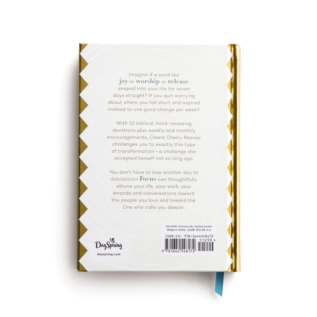 Focus: How One Word a Week Will Transform Your Life (A 52-Week Devotional)