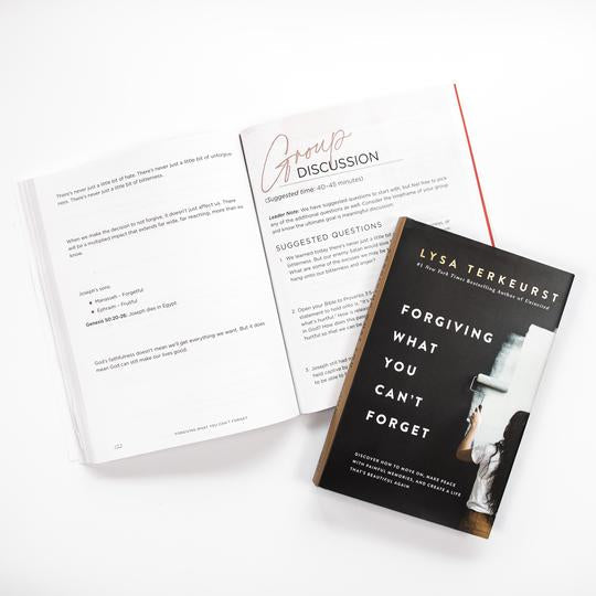 Forgiving What You Can’t Forget Study Guide + Book Bundle
