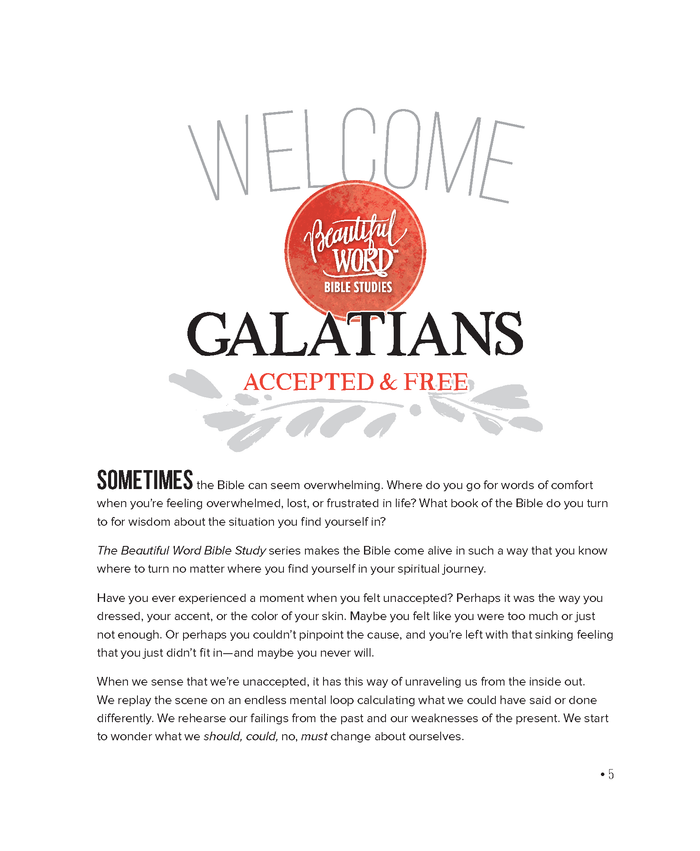Galatians Bible Study Study Guide + Bible + Journal Bundle