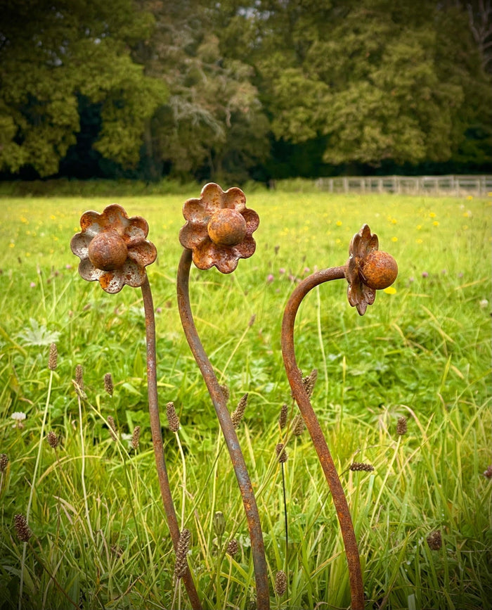 Garden Flowers Sculpture